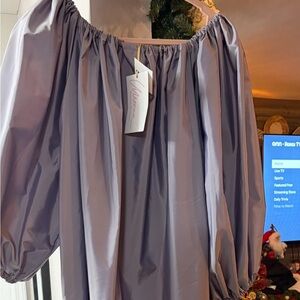 Women's Long Sleeve Dress in Purple by Unknown Brand